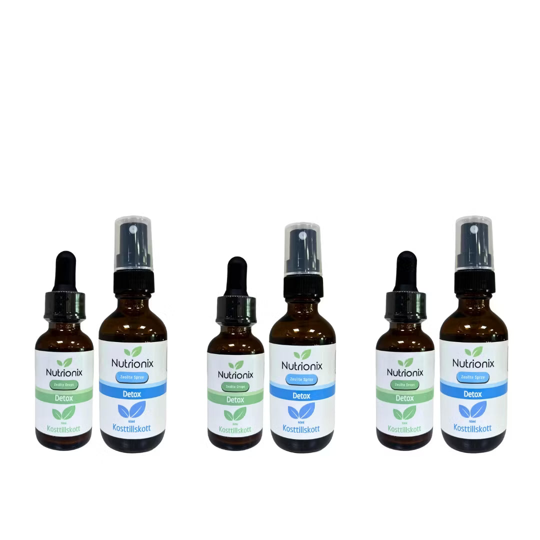 3-PACK Zeolite Detox Set