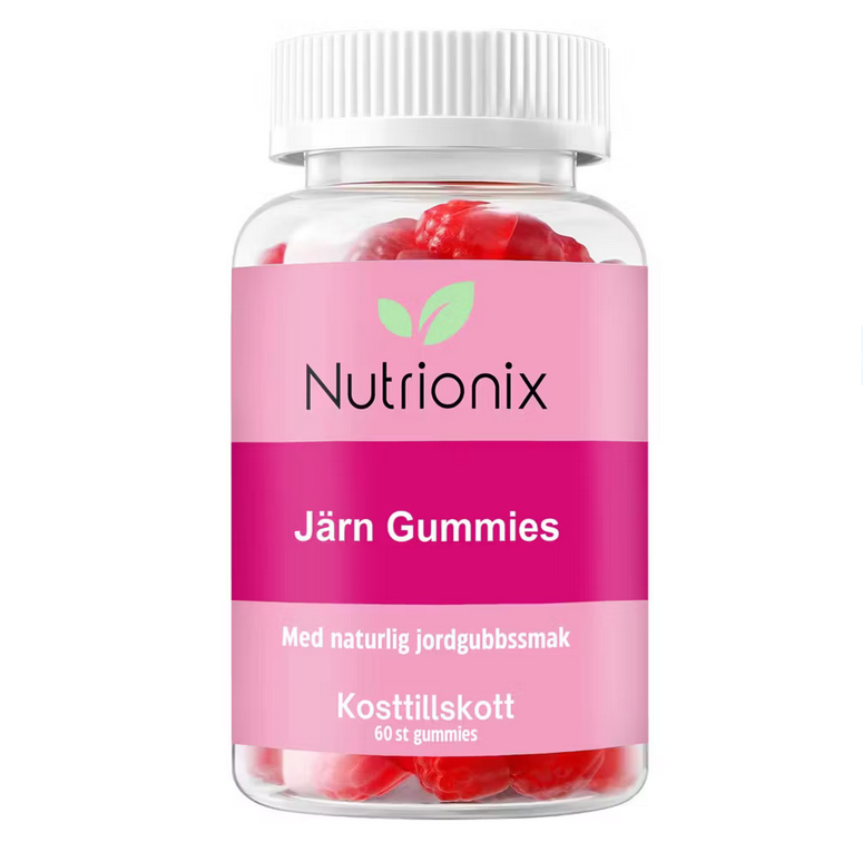 Jern gummies + vitamin C